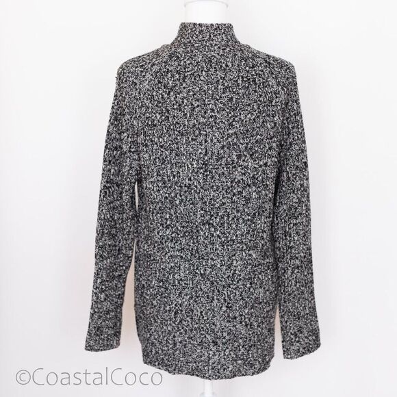 Vintage Italian Knit Cardigan L Sweater 100% Fine Merino Wool Normcore Scandi - Picture 2 of 13